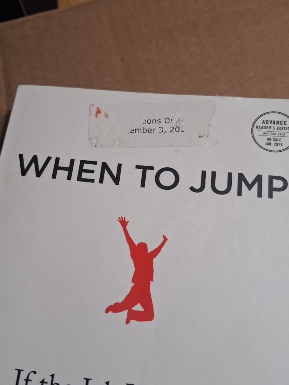When to jump - Picture 2 of 8